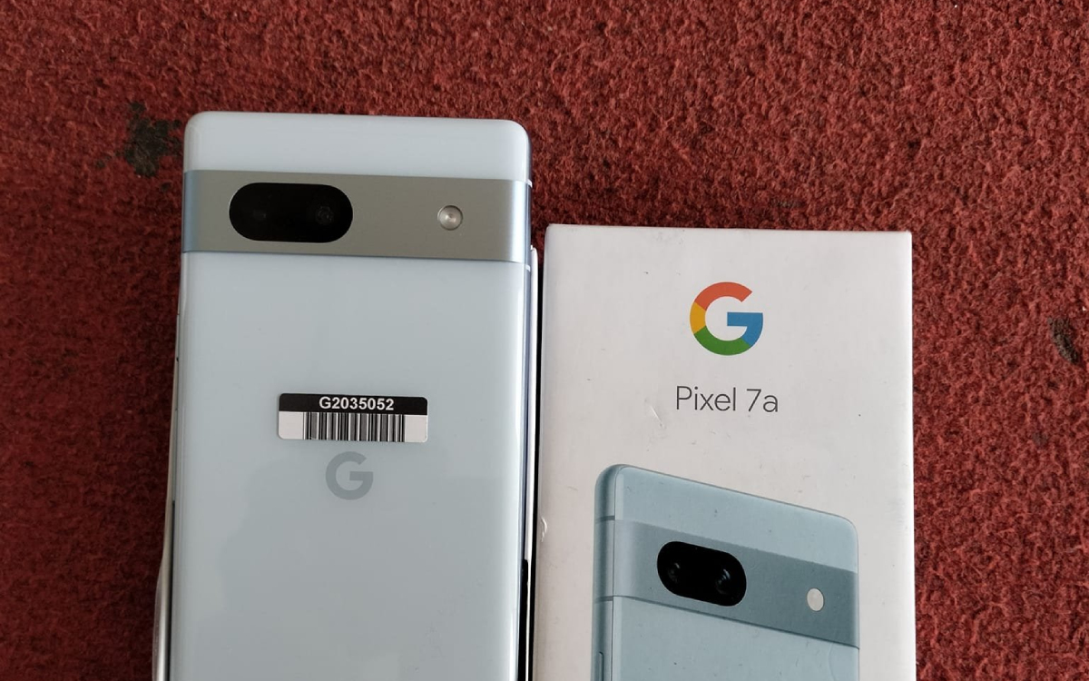 pixel 7a unboxing